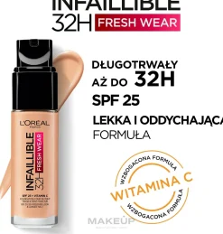 L'Oreal Paris Infallible 32H Fresh Wear Foundation