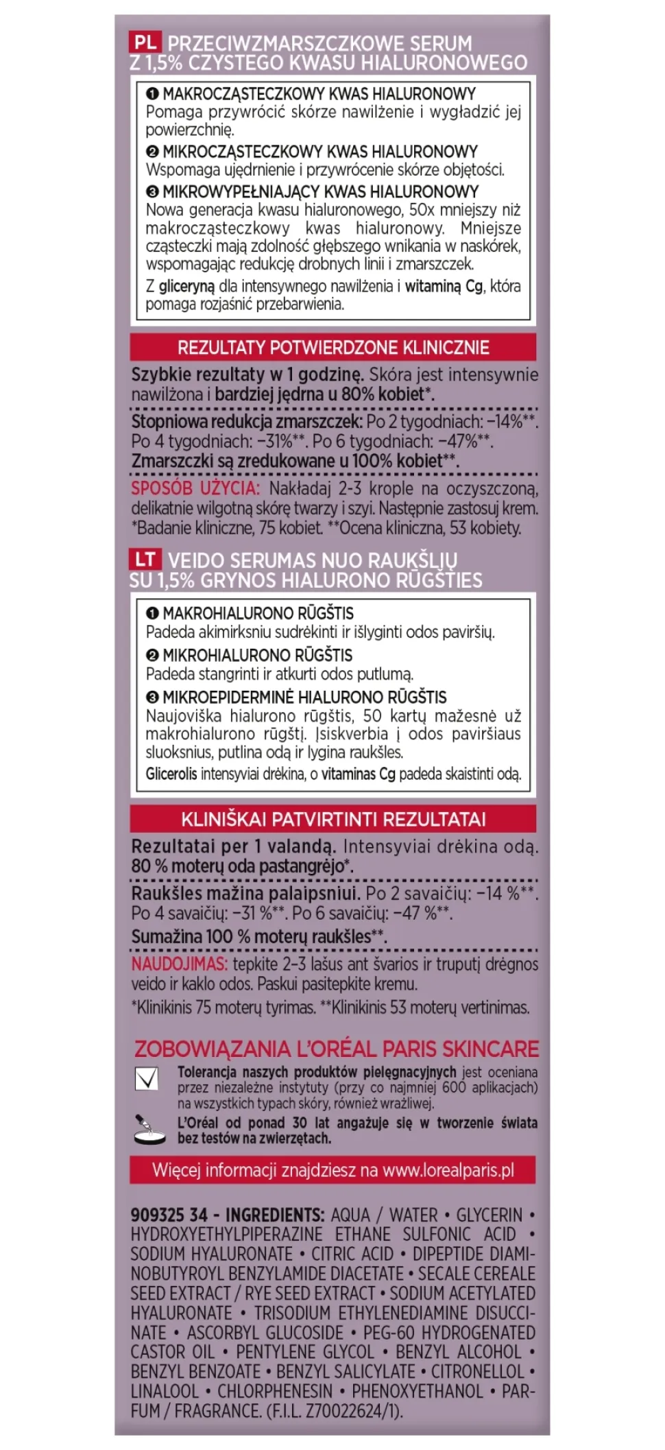 L’Oreal Paris Revitalift Filler