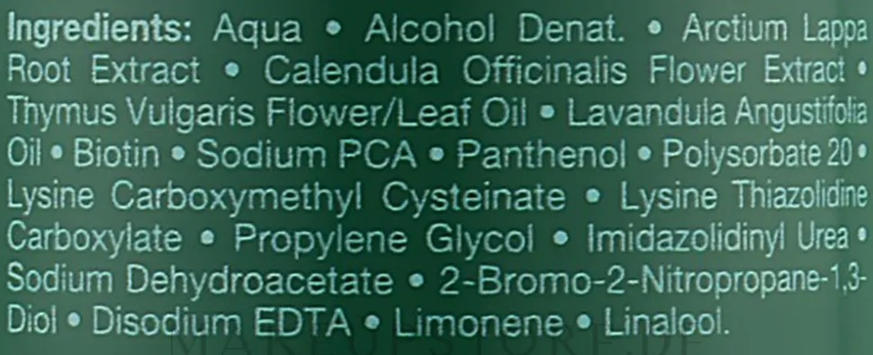 Lotion-Tonikum für fettiges Haar und Kopfhaut mit Ringelblume und Thymian