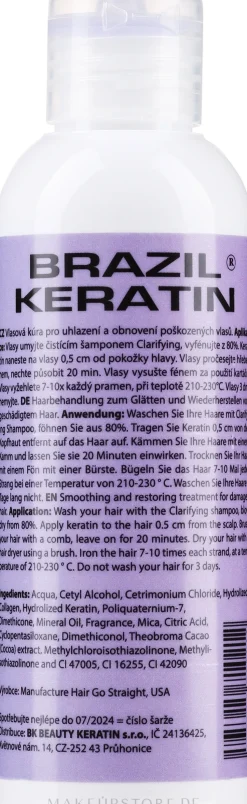 Luxuspflege für glattes Haar mit Keratin