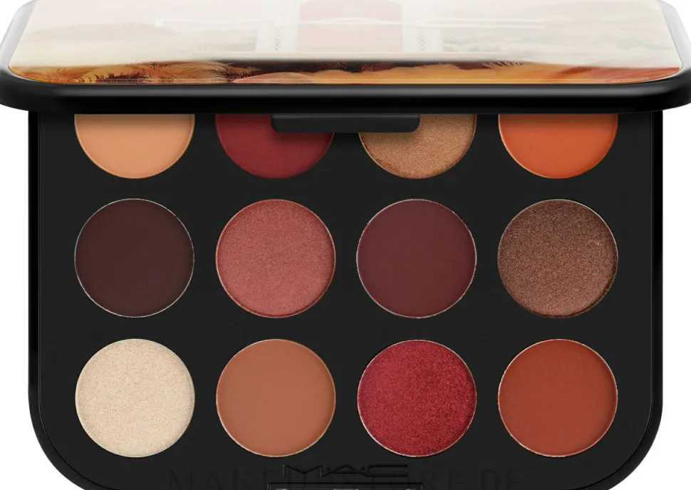 MAC Connect In Colour Eye Shadow Palette 12 Colours