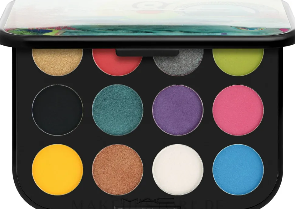 MAC Connect In Colour Eye Shadow Palette 12 Colours
