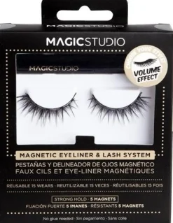 Magic Studio Magnetic Eyelashes + Eyeliner Volume Effect
