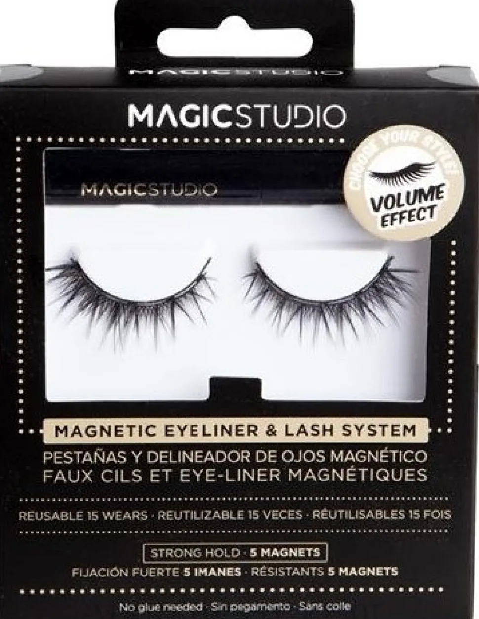 Magic Studio Magnetic Eyelashes + Eyeliner Volume Effect