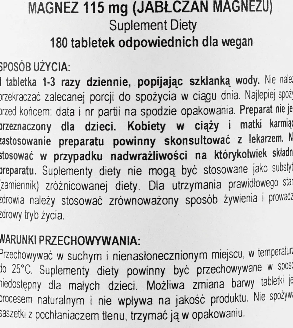 Magnesium Malat, 1000 mg