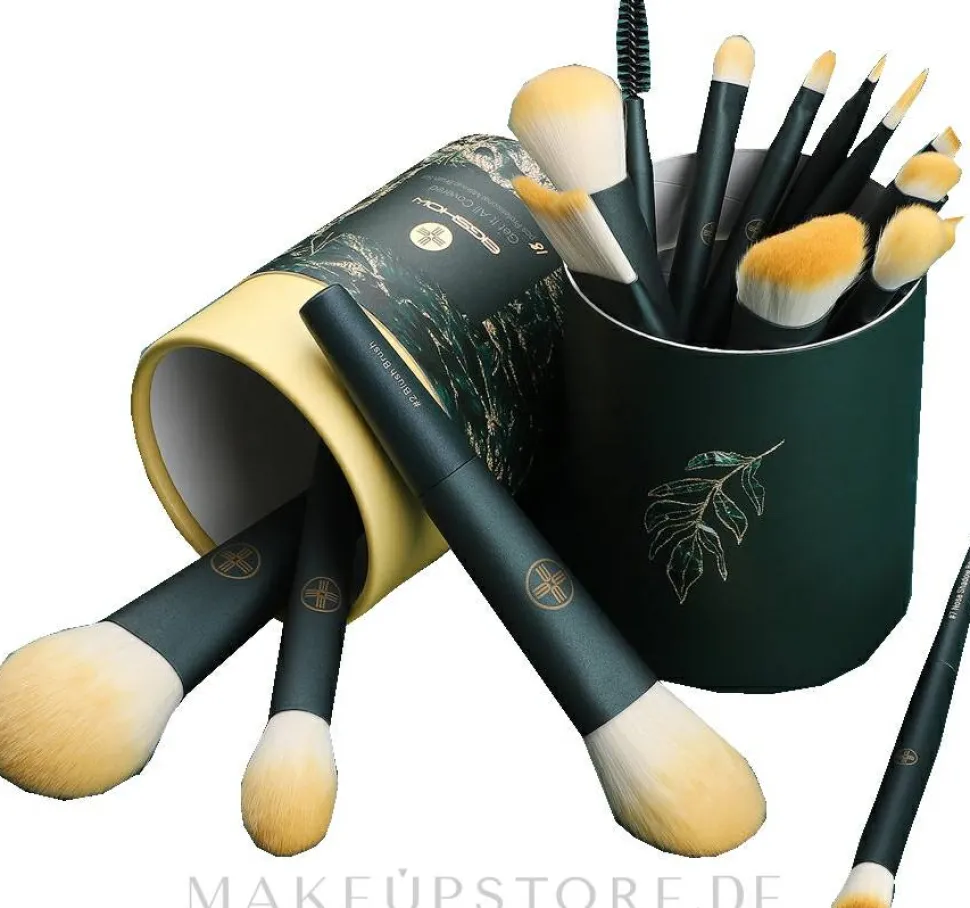 Make-up Pinsel-Set in Tuben 18 St.