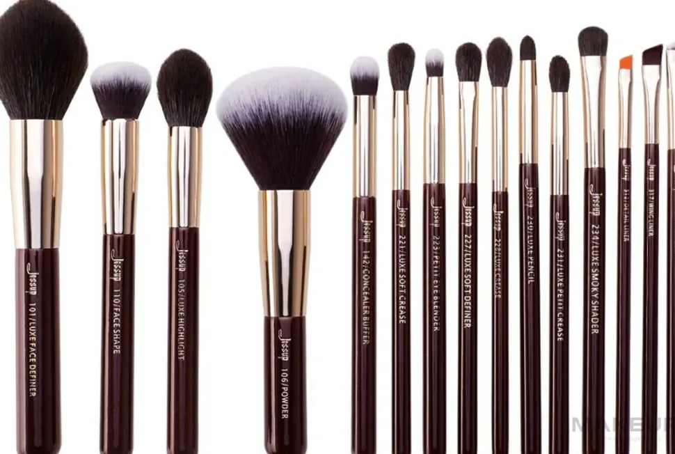 Make-up-Pinsel-Set T282 15-tlg.