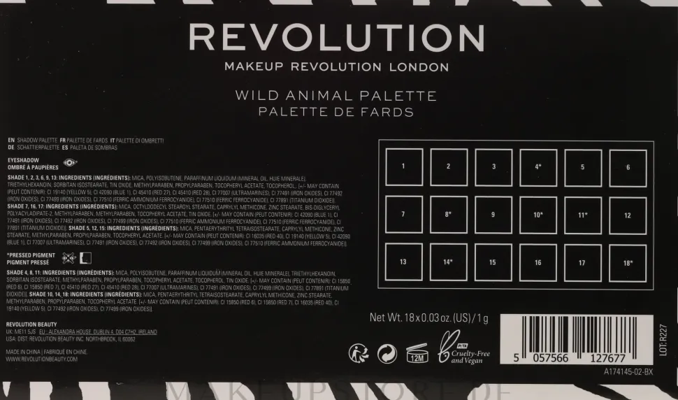 Makeup Revolution Wild Animal