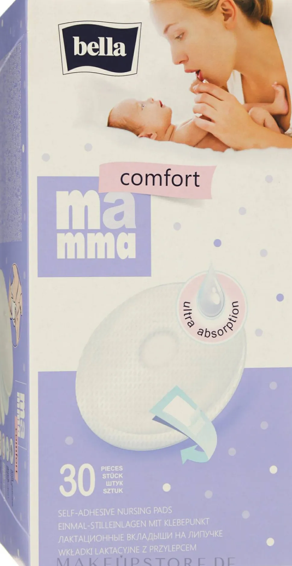 Mamma Comfort Stilleinlagen mit Klebestreifen