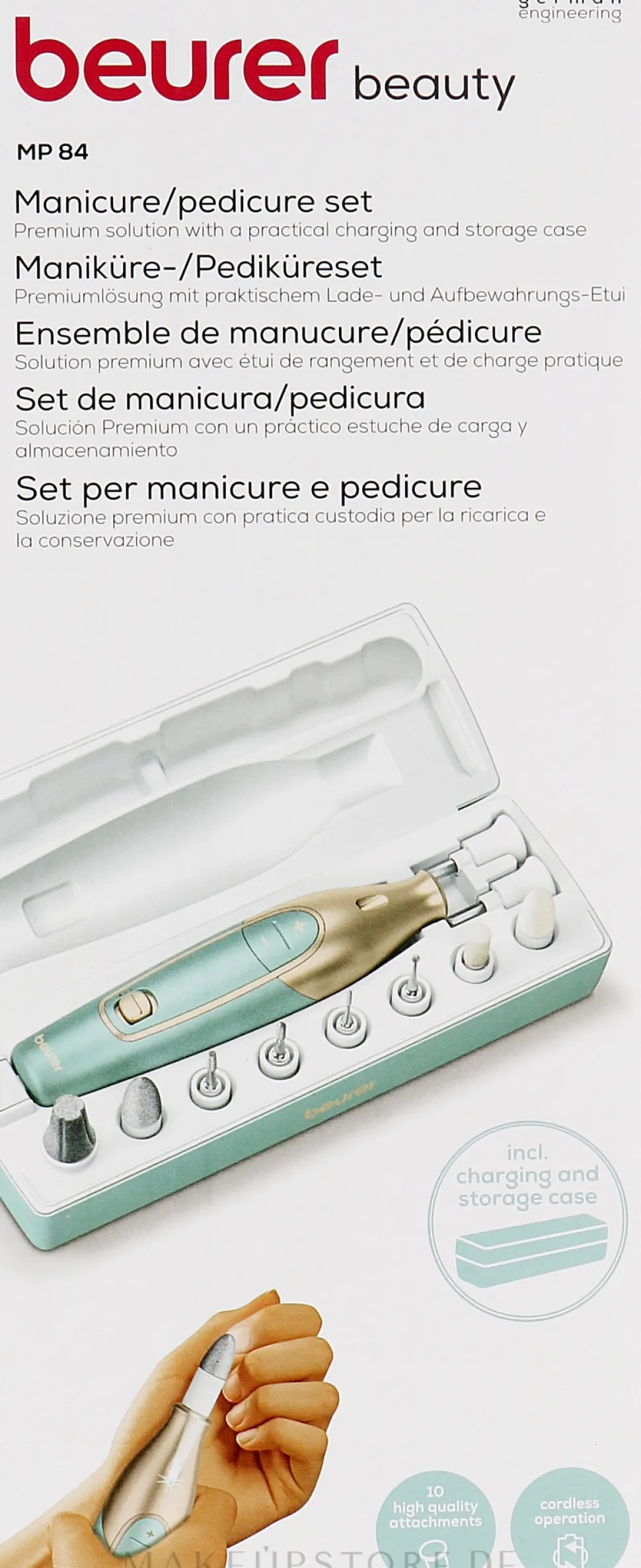 Maniküre- und Pediküre-Set MP 84