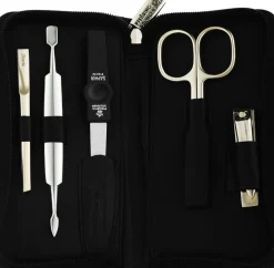 Maniküre-Set, 5 Teile, schwarz