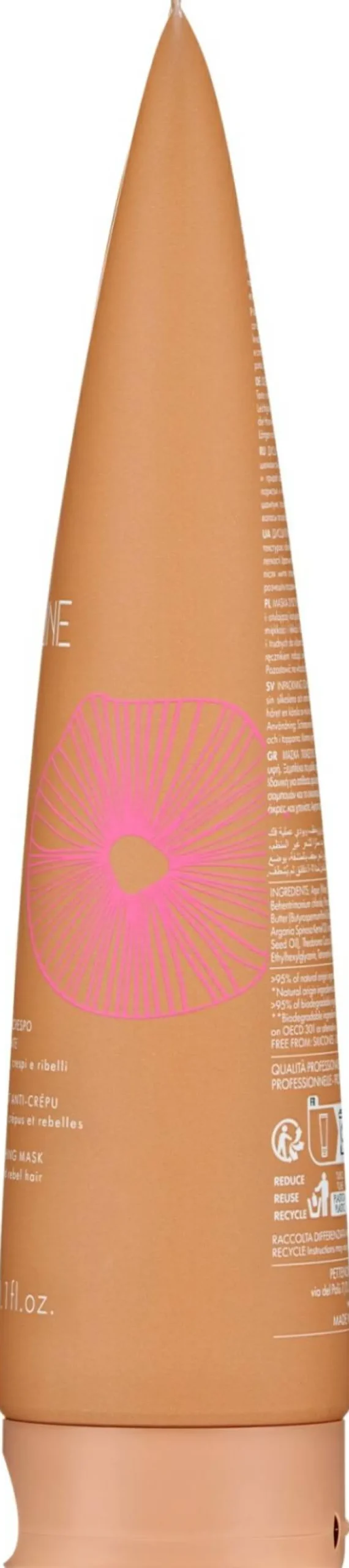Maske für poröses Haar