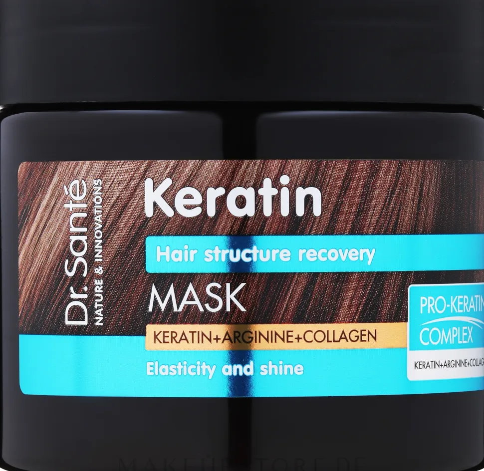 Maske für stumpfes und brüchiges Haar