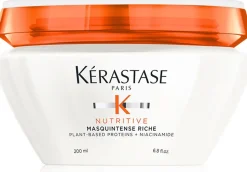 Maske für trockenes und dickes Haar