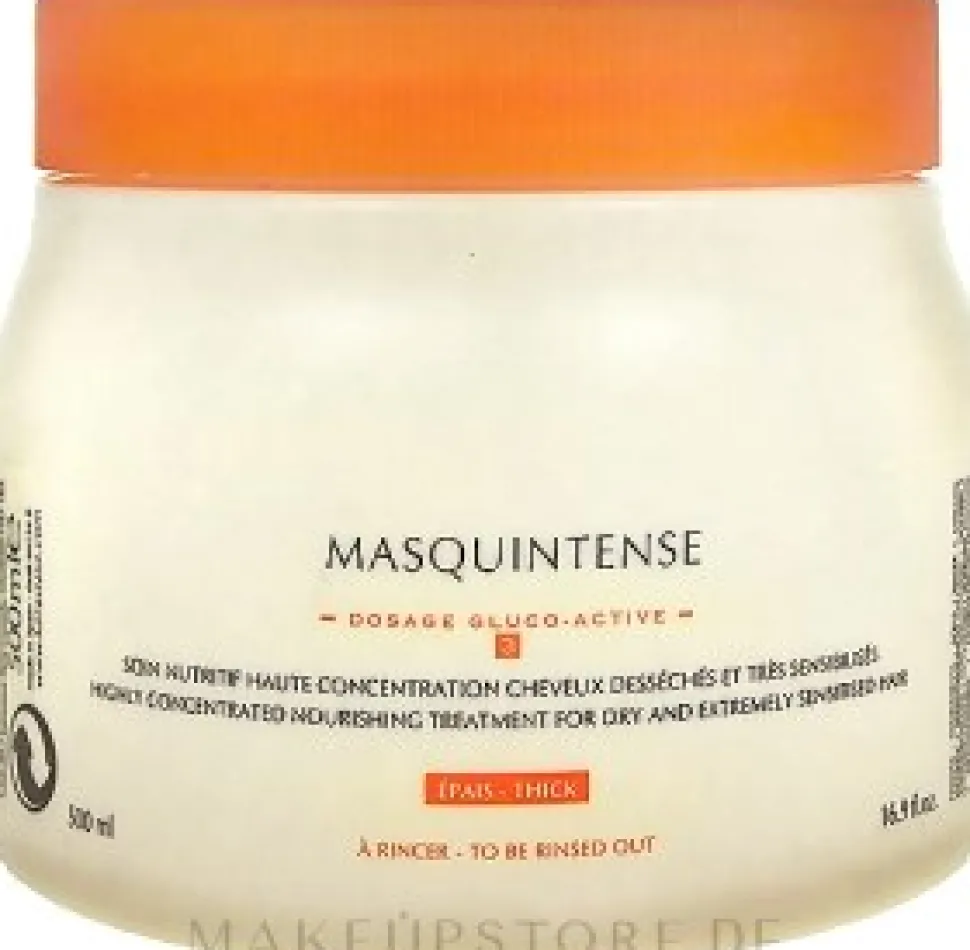 Maske für trockenes und dickes Haar