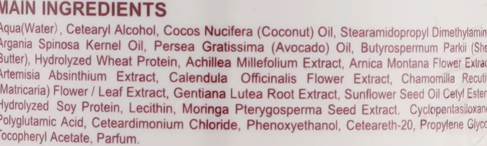 Maske für trockenes und geschädigtes Haar