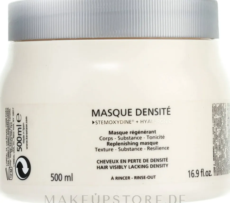 Maske für Volumen, Glanz und Haardichte