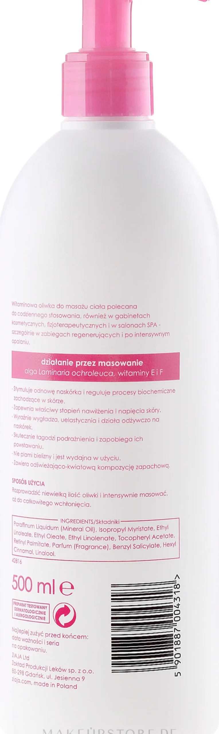 Massageöl mit Vitaminen