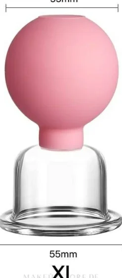 Massagesaugnäpfe Größe XL rosa