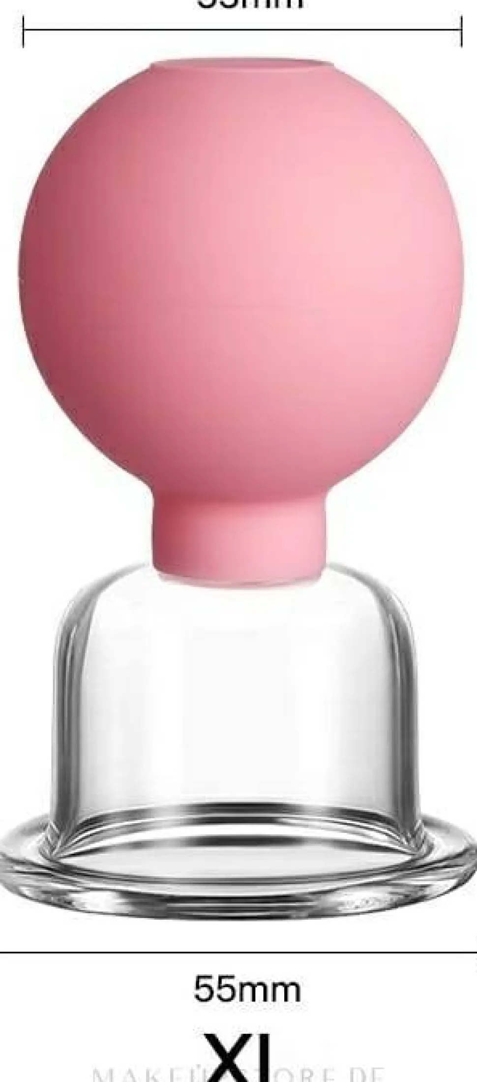 Massagesaugnäpfe Größe XL rosa