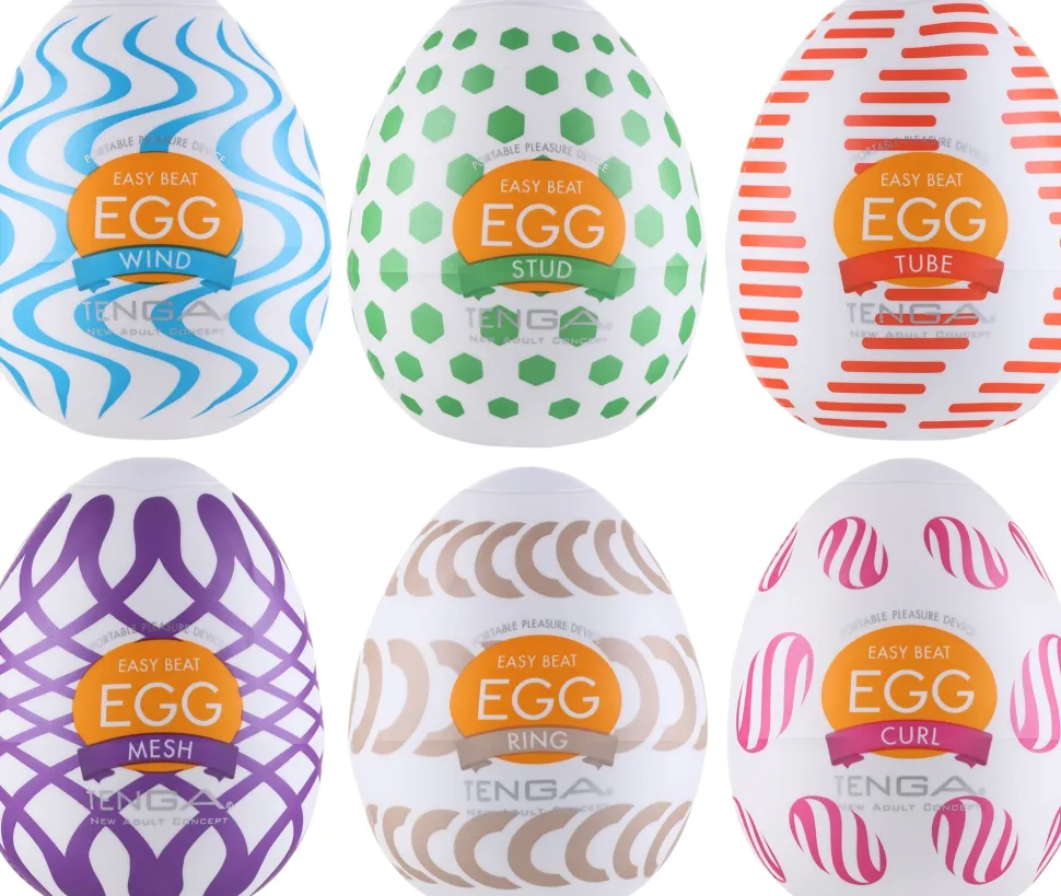 Masturbator-Set Eier 6 St.