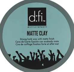 Mattes Haarwachs mit starkem Halt