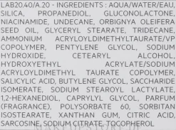 Mattierende, seboregulierende und porenverfeinernde Gesichtscreme mit Salicylsäure