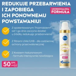 Mattierendes Tagesfluid für das Gesicht gegen Pigmentflecken SPF 50