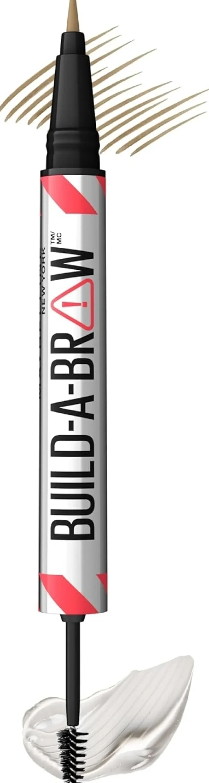 Maybelline New York Build-A-Brow 2-in-1 Brow Pen & Sealing Gel