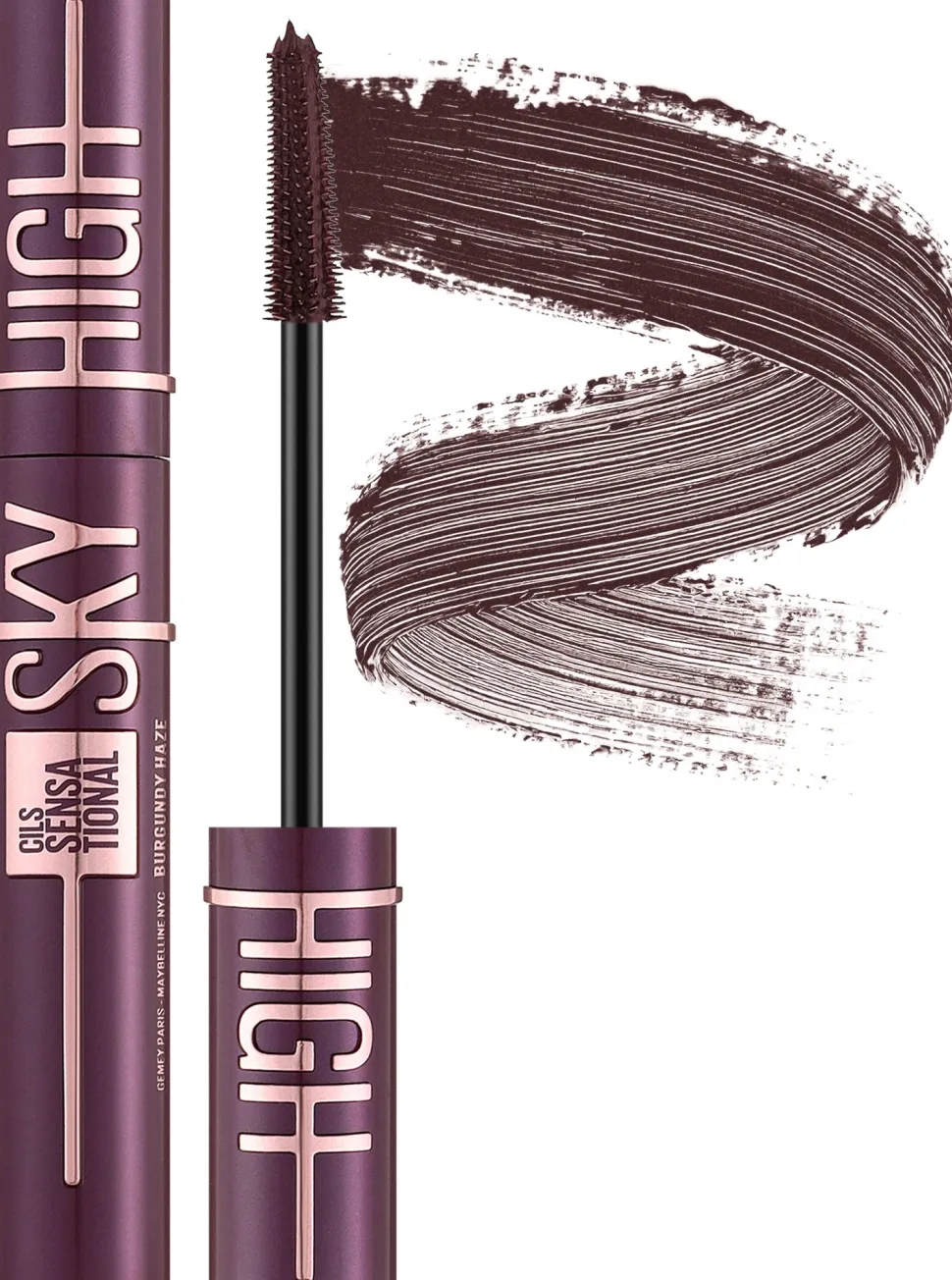Maybelline New York Lash Sensational Sky High Burgundy Haze Mascara