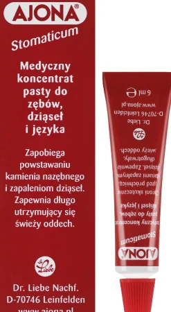 Medizinisches Zahncreme-konzentrat für Zähne, Zahnfleisch und Zunge