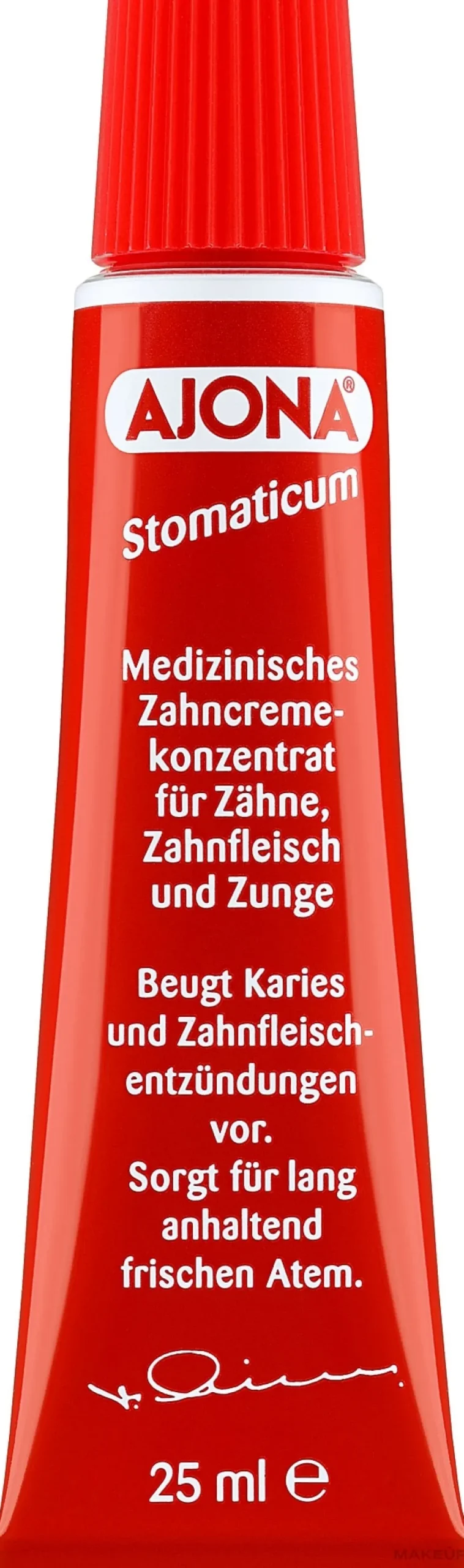 Medizinisches Zahncreme-konzentrat für Zähne, Zahnfleisch und Zunge