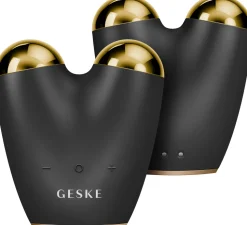Mikrostrom-Gesichtsmassager 6in1, schwarz