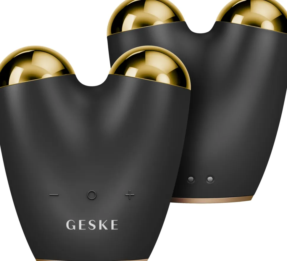 Mikrostrom-Gesichtsmassager 6in1, schwarz