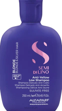 Mildes Anti-Gelbstich-Shampoo für natürliches und gebleichtes blondes und graues Haar