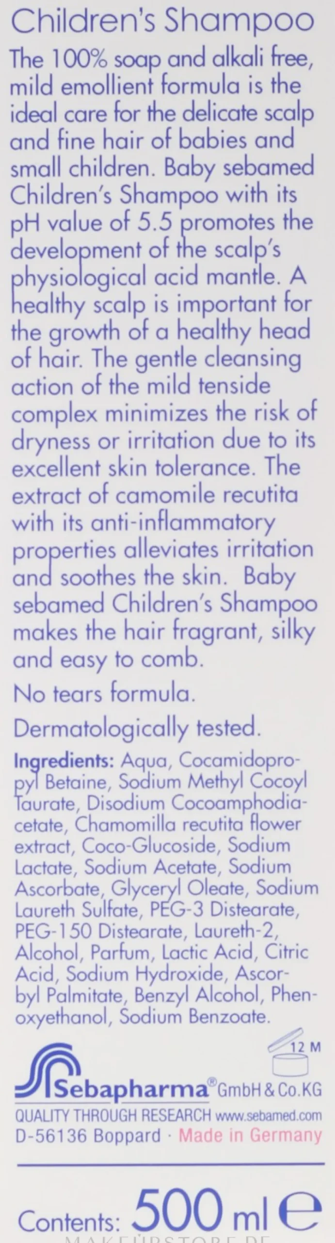 Mildes Babyshampoo