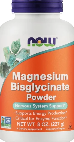 Mineralien Magnesiumbisglycinat, 250 mg, Pulver