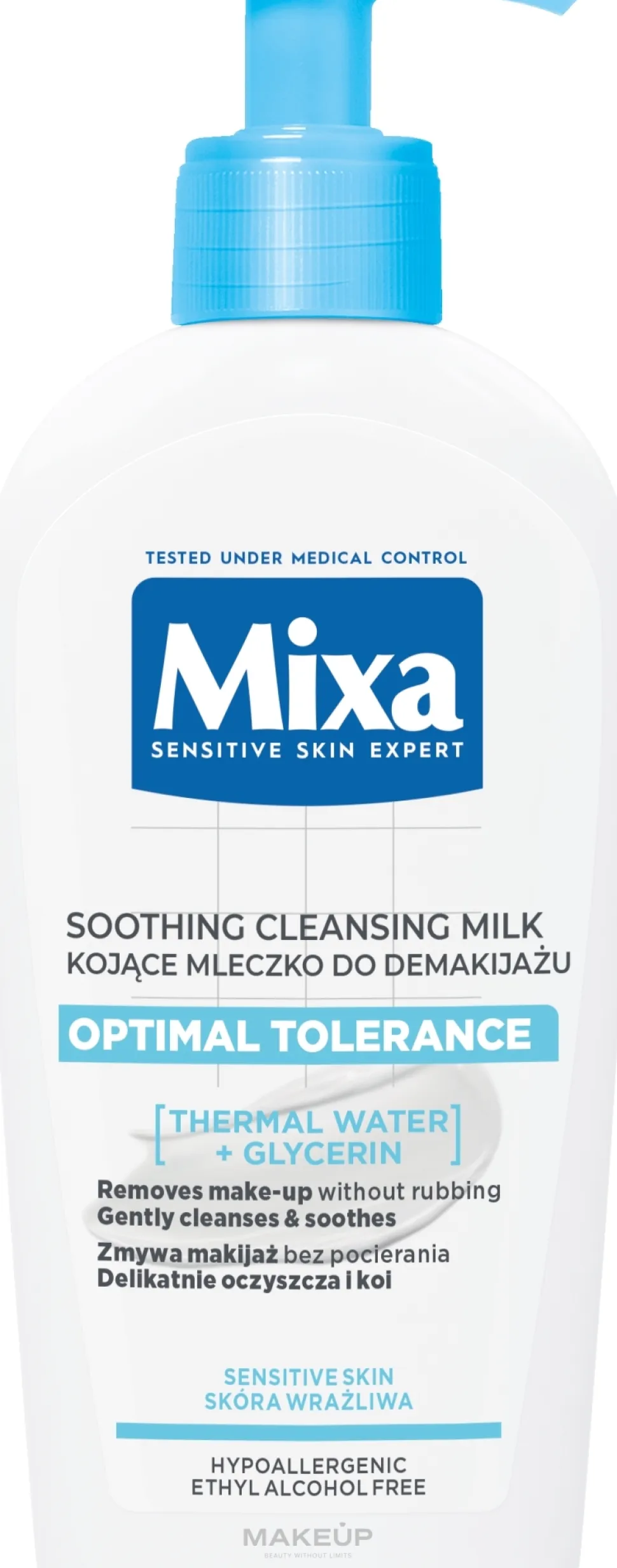 Mixa Optimal Tolerance Cleansing Milk