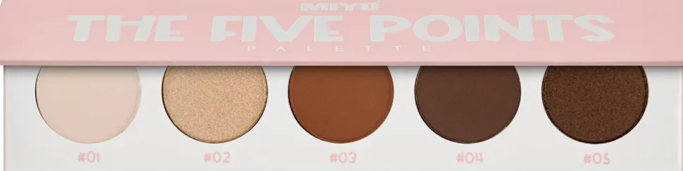 Miyo Five Points Palette
