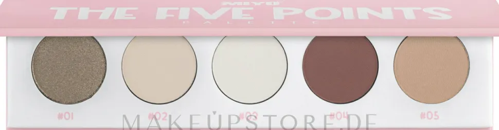 Miyo Five Points Palette