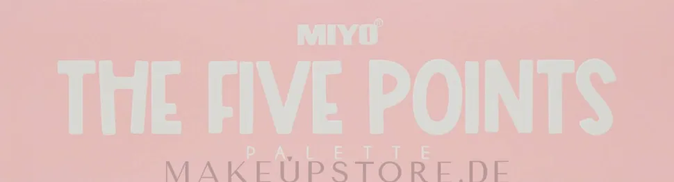 Miyo Five Points Palette