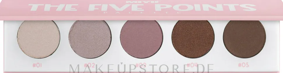 Miyo Five Points Palette