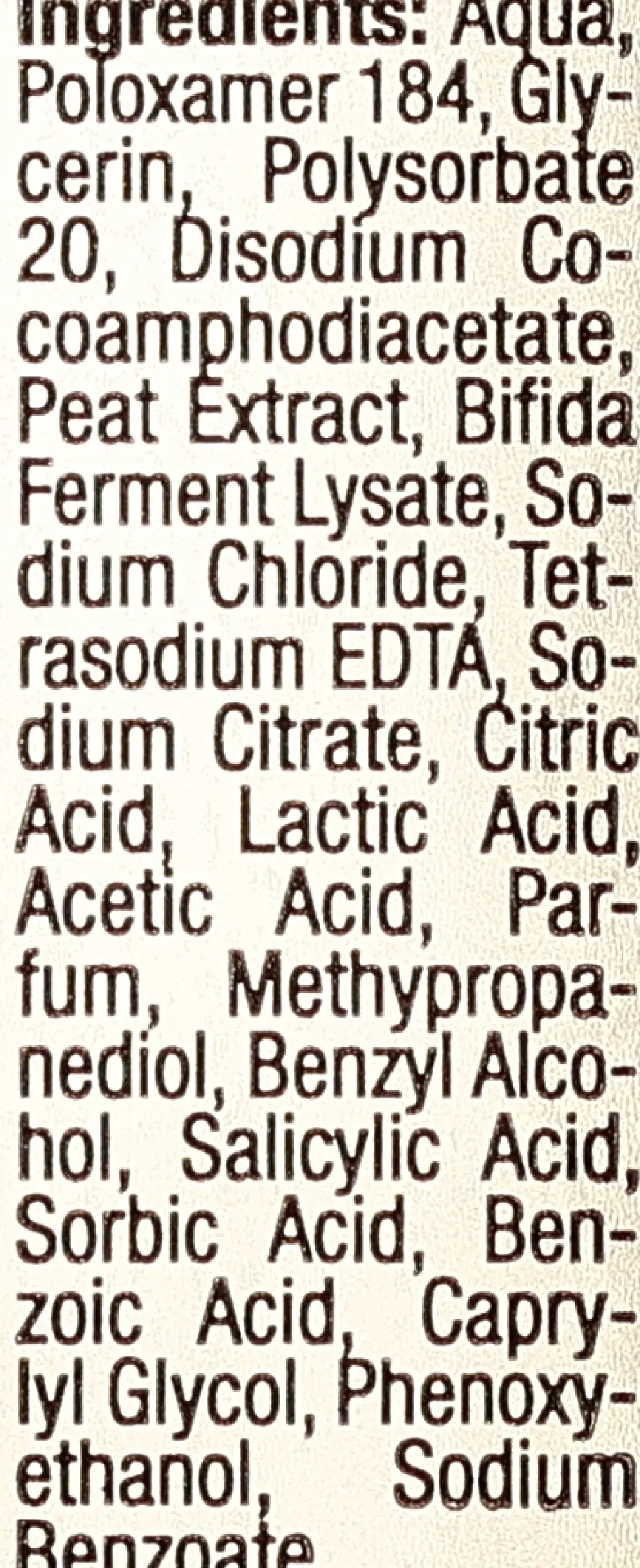 Mizellenwasser für Gesicht und Augen