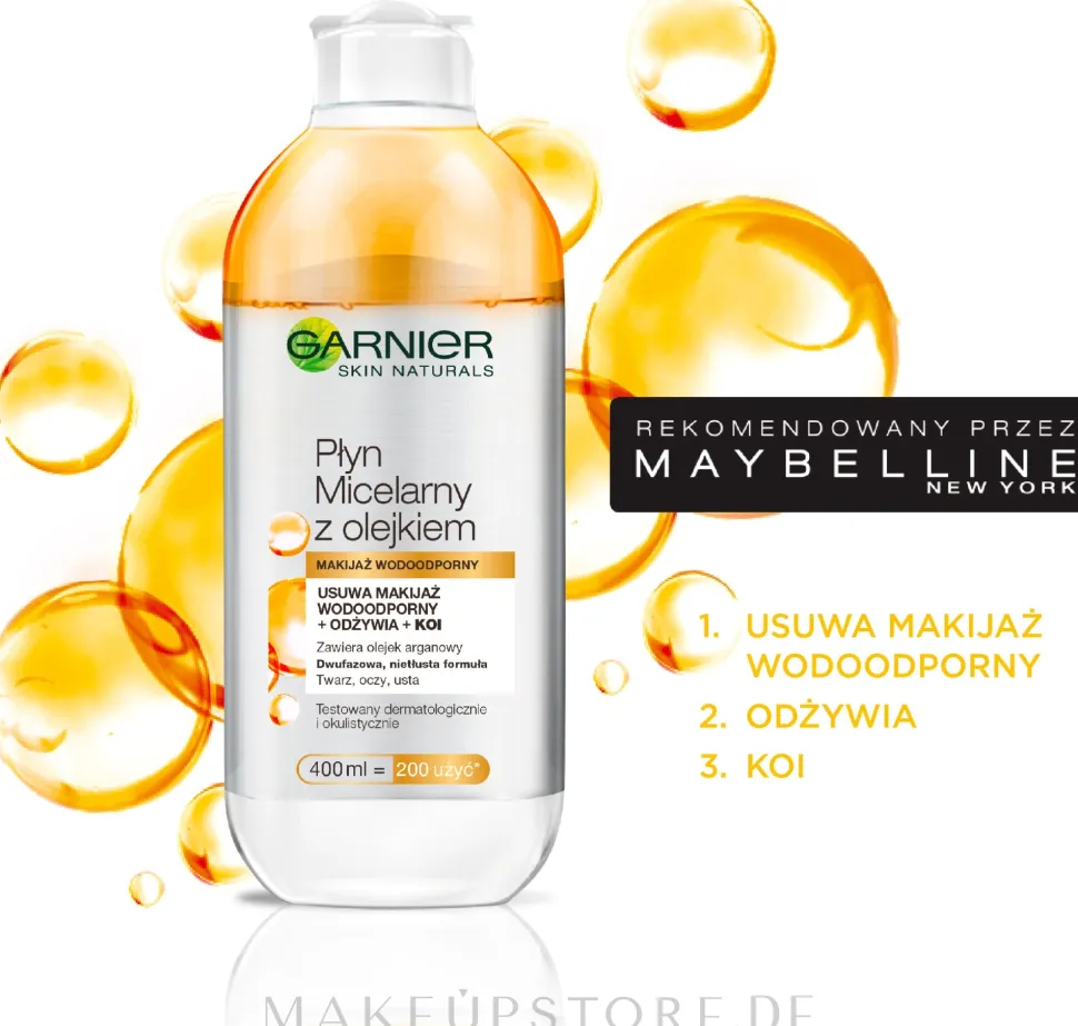 Mizellenwasser mit Ölen