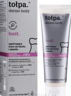 Modellierende und straffende Brust- und Dekolletécreme