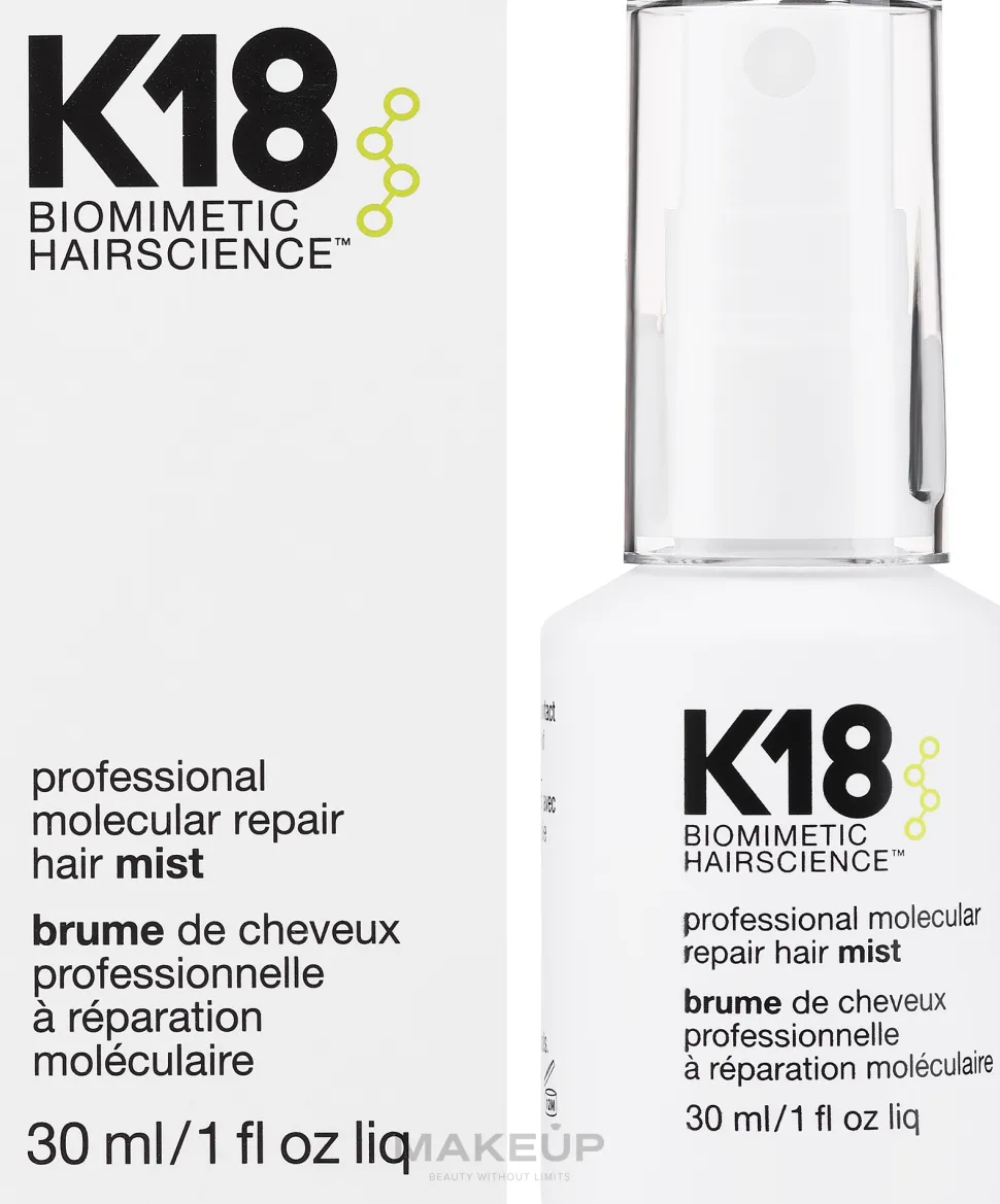 Molekularer Repair-Haarnebel mit Oligopeptiden