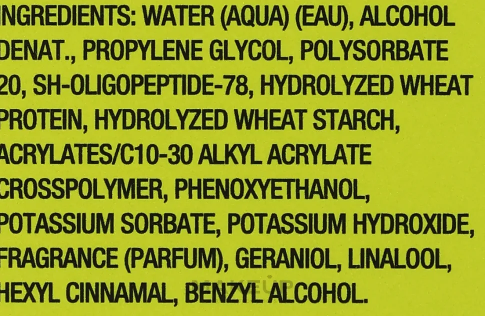 Molekularer Repair-Haarnebel mit Oligopeptiden