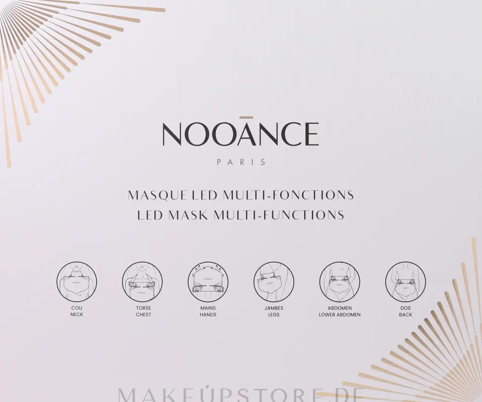 Multifunktionale LED-Maske
