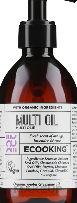 Multifunktionales Bio-Öl mit Lavendel- und Orangenduft
