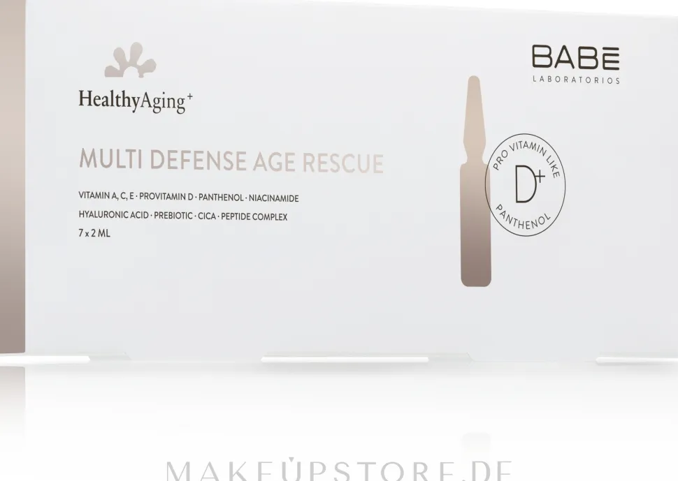 Multiprotectives Ampullen-Vitaminkonzentrat mit Anti-Aging-Wirkung